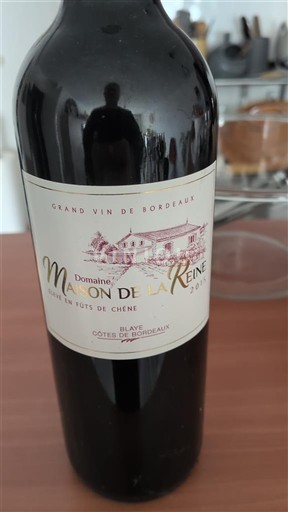 Burdeos Blaye-Côtes de Burdeos Domaine Maison de la Reine 2015