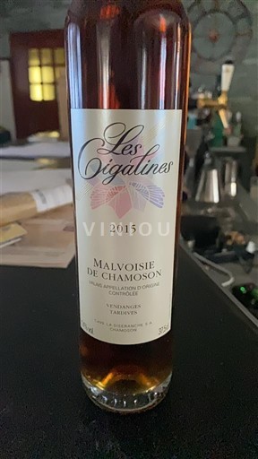 Wallis Chamoson Grand Cru Cave La Siseranche Les Cigalines 2015