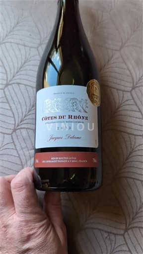 Valle del Rodano Côtes-du-Rhône Jacques Delume 2022