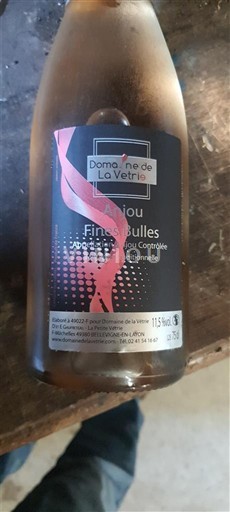 Údolí Loiry Saumur Domaine La Vetrie Fines Bulles Neročník