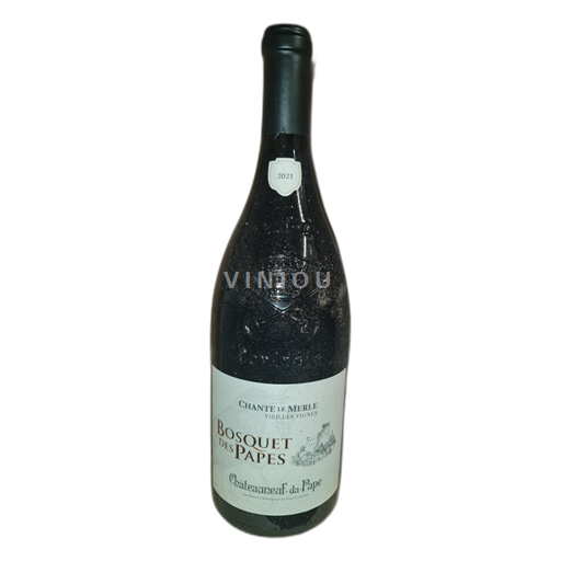 Thung lũng Rhône Châteauneuf-du-pape Bosquet des Papes Chante Le Merle Vieilles Vignes 2021