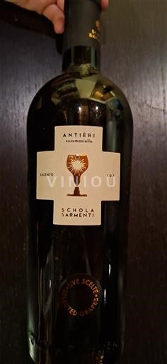 Pouilles Salento Schola Sarmenti Antieri 2021