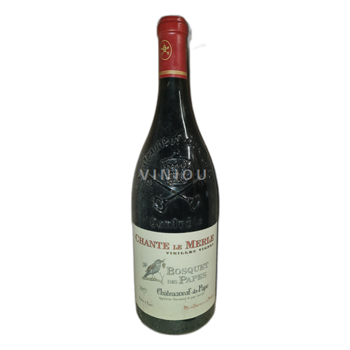 Vallée du Rhône Châteauneuf-du-pape Bosquet des Papes Chante le Merle 2017