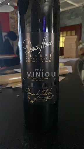 Genève Genève AOC Domaine Des Abeilles Or Douce Noire 2012