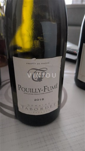 Vallée de la Loire Pouilly-fumé Domaine Tabordet 2018