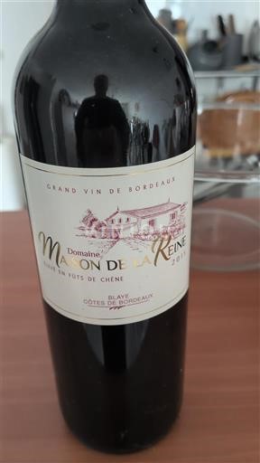 Burdeos Blaye-Côtes de Burdeos Domaine Maison de la Reine 2016
