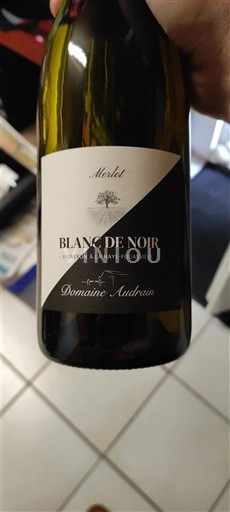Dolina Loare Domaine Audrain Blanc de Noir 2024