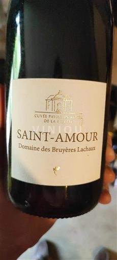 Beaujolais Saint-Amour Domaine Des Bruyères Lachaux Pavillon Royal de la Muette Não Sazonado