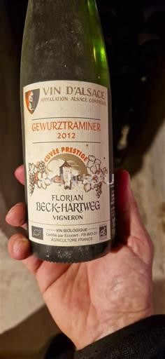 Elsass Florian Beck-Hartweg Prestige 2012