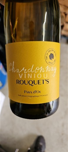 Languedoc in Roussillon Pays d'Oc Rouquet's Chardonnay 2023
