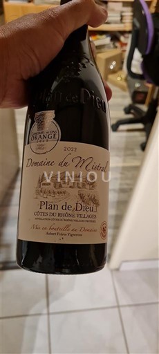 Rhônedalen Ospecificerad Domaine Mistral 2022