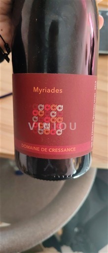 Languedoc e Roussillon Coteaux do Pont du Gard Domaine Cressance Myriades 2019