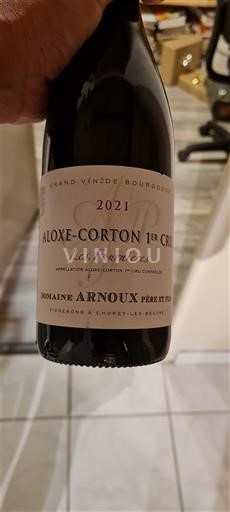 Borgoña Aloxe-Corton Premier Cru Domaine Arnoux Père et Fils Les Fournières 2021