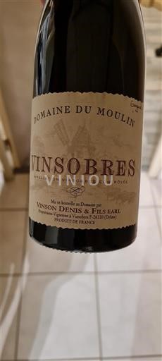 Rhône Valley Vinsobres Domaine Moulin 2014