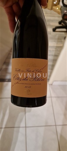 Valle del Rodano Côtes-du-Rhône Vieilli en Fûts de Chêne 2012