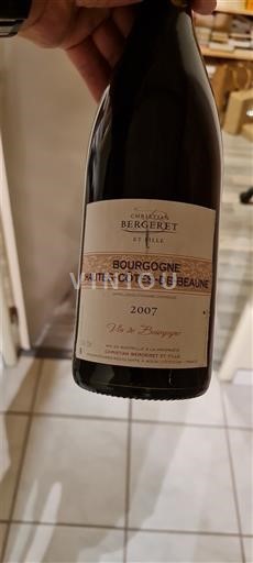 Bourgondië Niet gespecificeerd Château Bergeret et Fils 2007
