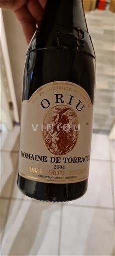 Corsica Porto-Vecchio Domaine Torraccia Oriu 2004