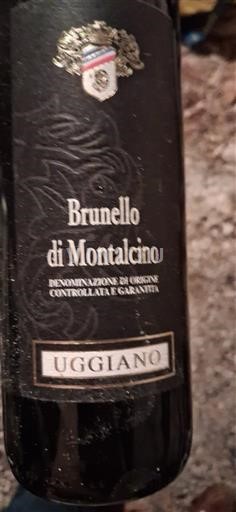 Toscana Brunello di Montalcino. Uggiano Ei vuosikertaa
