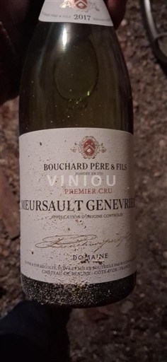 Burgundy Unspecified Premier Cru Bouchard Père & Fils Meursault Genevrières 2017