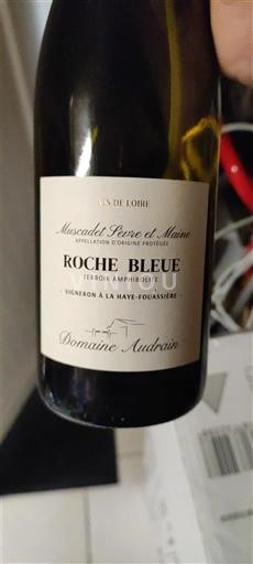 Vallée de la Loire Muscadet-sèvre-et-maine Domaine Audrain Roche Bleue 2024
