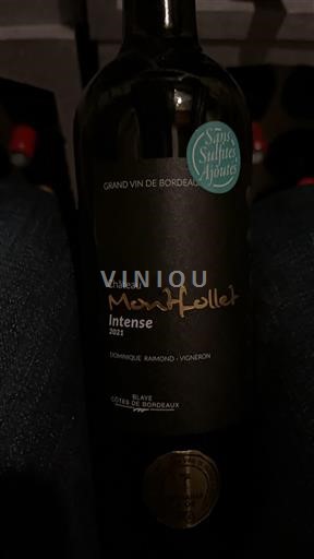 Bordeaux Côtes-de-bourg Château Montfollet Intense 2021