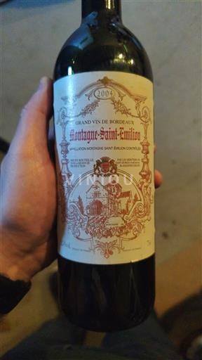 Burdeos Montagne-Saint-Émilion Château La Montagne 2004