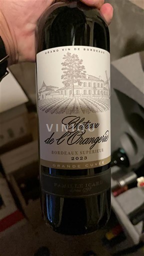Bordeaux Bordeaux Supérieur Château L'Orangerie Grande 2023