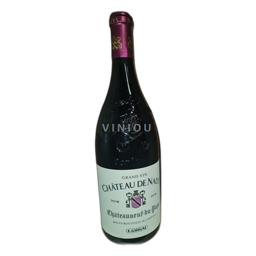 Rhônen laakso Châteauneuf-du-Pape Château de Nalys 2018