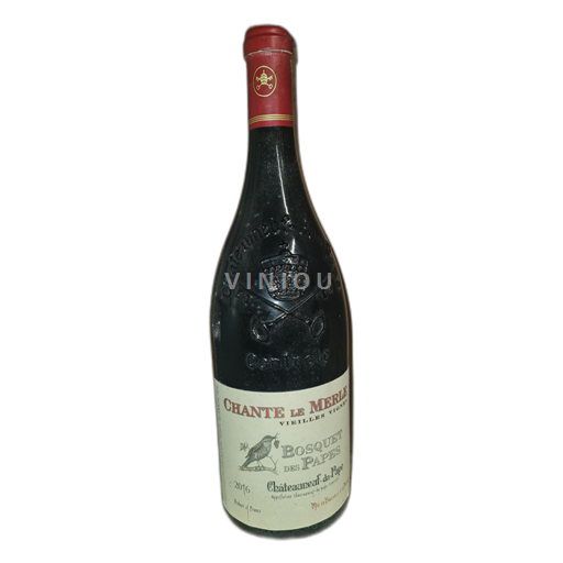 Thung lũng Rhône Châteauneuf-du-pape Bosquet des Papes Chante le Merle Vieilles Vignes 2016
