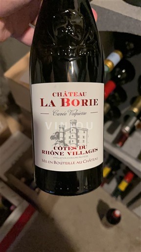 Rhônen laakso Côtes-du-rhône-villages Château La Borie Valépiane 2024