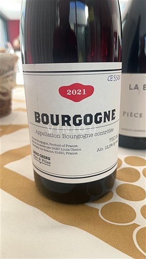 Bourgondië Bourgogne Gaec louis chenu 2021