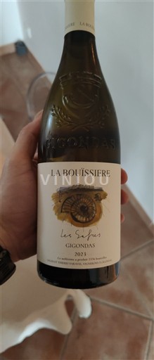 Rhônen laakso Gigondas La Bouïssière Les Sables 2021