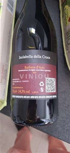 Piémont Barbera d'Asti Isolabella della Croce 2021