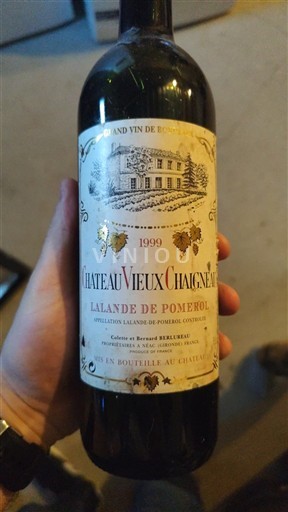 Bordeaux Lalande-de-Pomerol Château Vieux Chaigneau 1999