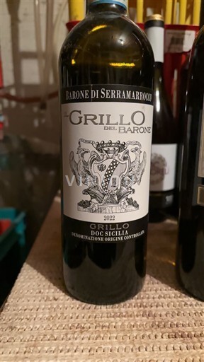 Sicilija Ni doloceno Barone di Serramarrocco Grillo del Barone 2022