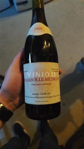 Bourgondië Chambolle-Musigny Michel Clerget 1989