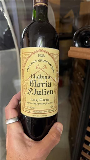 Bordeaux Saint-Julien Château Gloria 1988