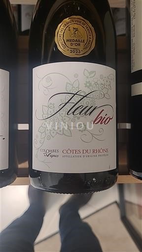 Rhônevallei Côtes-du-rhône Colombes des Vignes Fleur Bio 2022