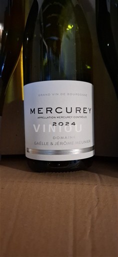 Bourgondië Mercurey Domaine Gaelle & Jérôme Meunier 2024