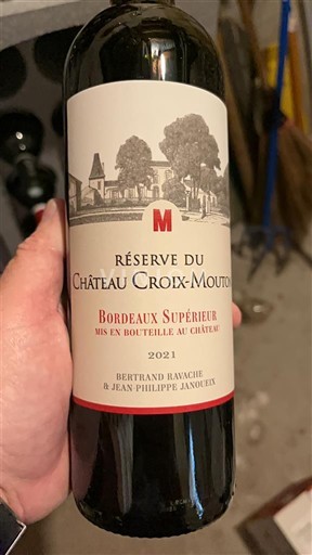 Bordeaux Bordeaux supérieur Château Croix-Mouton Réserve du Château Croix-Mouton 2021
