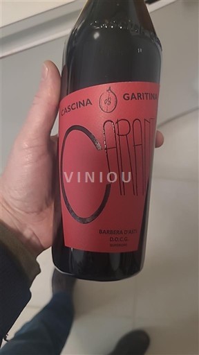 Piémont Barbera d'Asti Cascina Garitina Caranti 2021