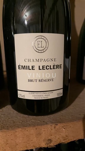 Samppanja Émile Leclère Brut Réserve Ei vuosikertaa