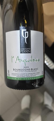 Burgundi Määrittelemätön Christophe Perrin L'Arquelaine 2023