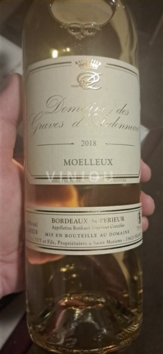 Bordeaux Bordeaux superiore Domaine S Graves d'Ardonneau 2018