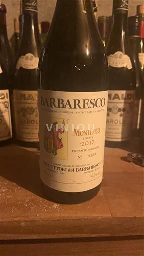 Piemont Barbaresco Produttori del Barbaresco Montefico Riserva 2017