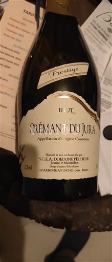 Jura Crémant-do-jura Domaine Pêcheur Prestige Não Sazonado