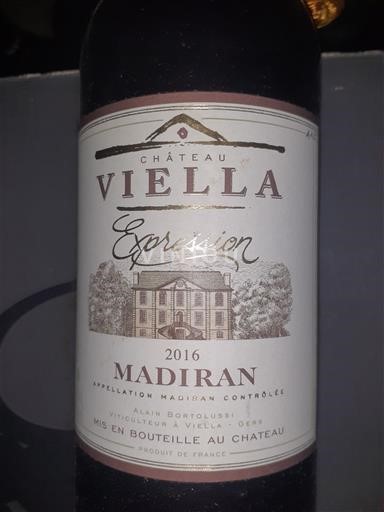 Sudoeste Madiran Château Viella Expression 2016