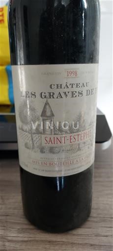 Burdeos Saint-Estèphe Château Les Graves de Pez 1998