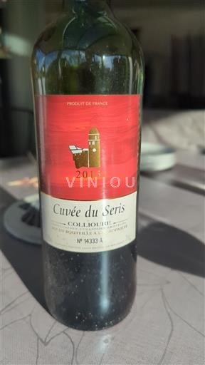 Roussillon Collioure Cuvée du Seris 2015