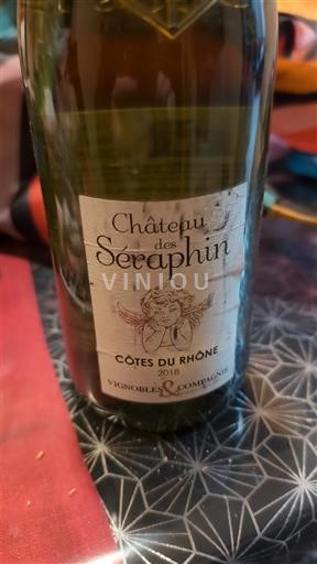 Rhône-dalen Côtes-du-Rhône Château Des Séraphin 2018